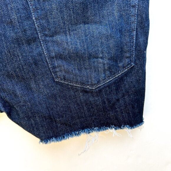 Madewell Dark Wash Denim Jean Cutoff Shorts - Picture 7 of 7